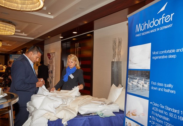 PHOTOS: Sponsor stands at Hotelier ME Executive Housekeeper Forum-6